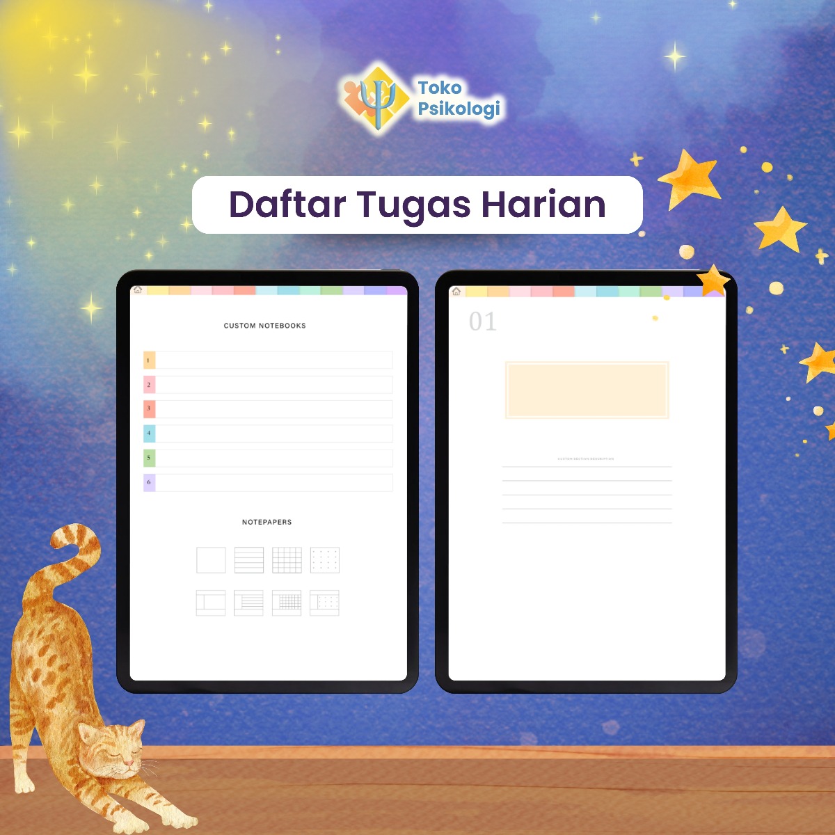Daftar Tugas Harian | Toko Psikologi